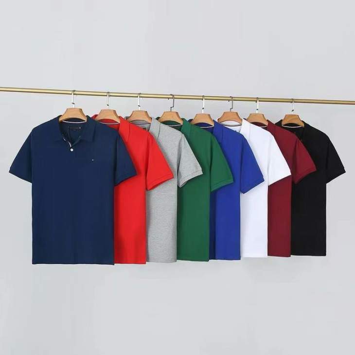 Picture of Tommy Hilfiger Polo Shirts Short _SKUTommyM-2XL8qx1525408